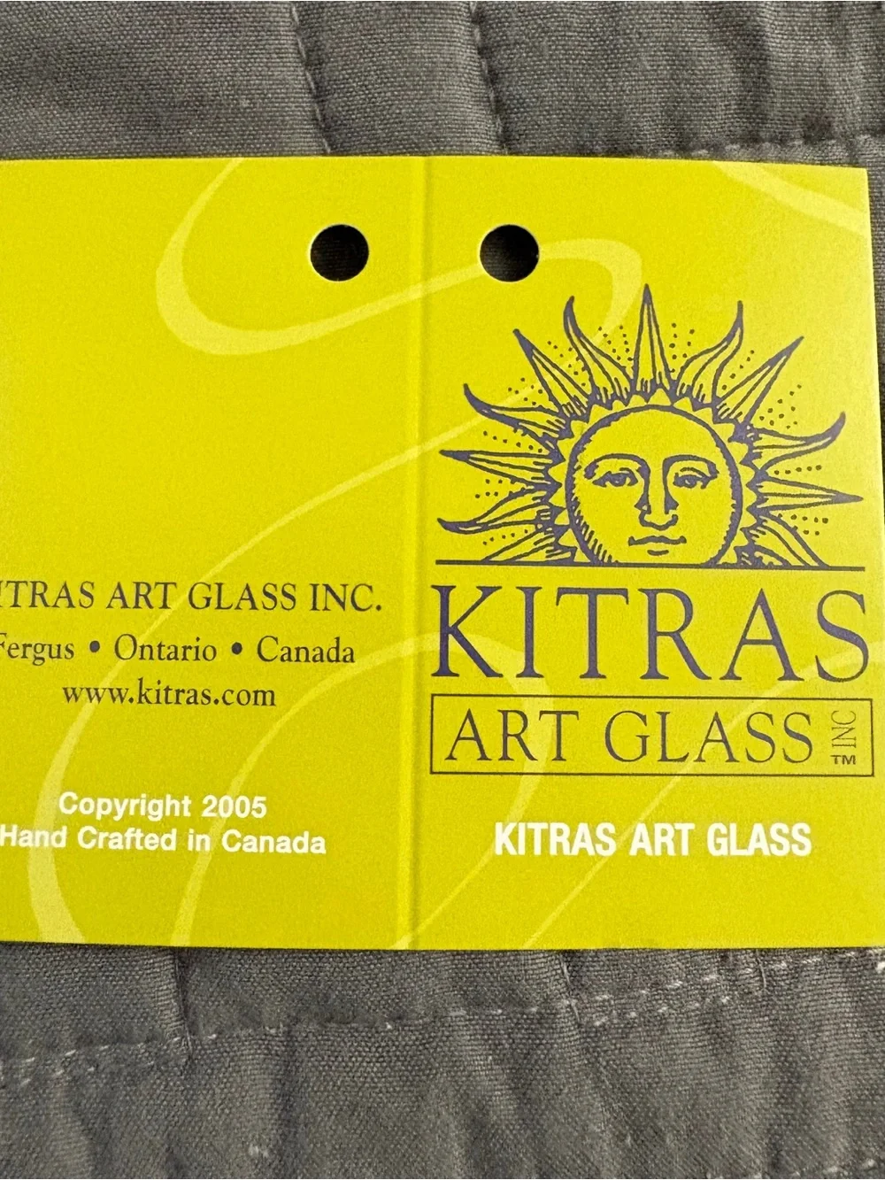 Kitras art glass